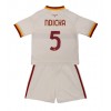AS Roma Evan Ndicka #5 Bortedraktsett Barn 2026-27 Kortermet (+ korte bukser)